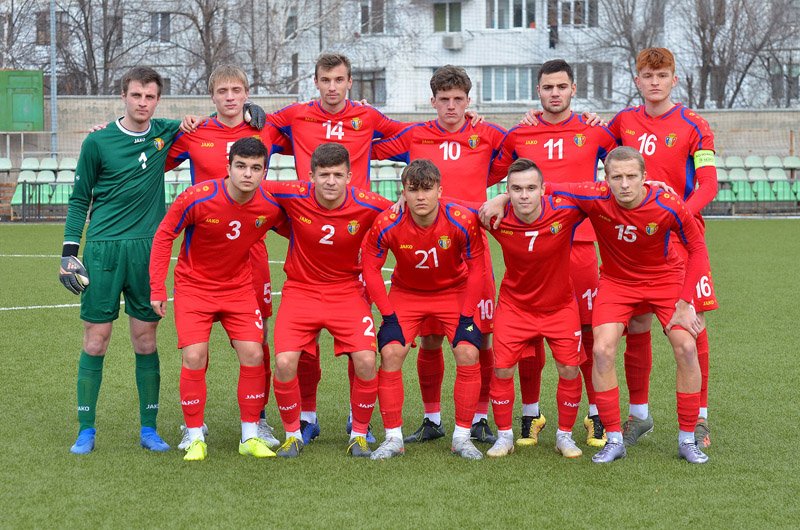 Спарринг сборной Молдовы U-20