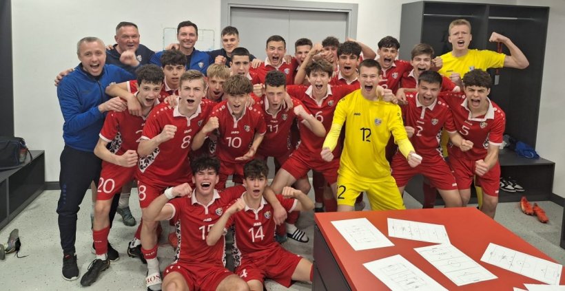 Второе место сборной Молдовы U17 на турнире в Албании.